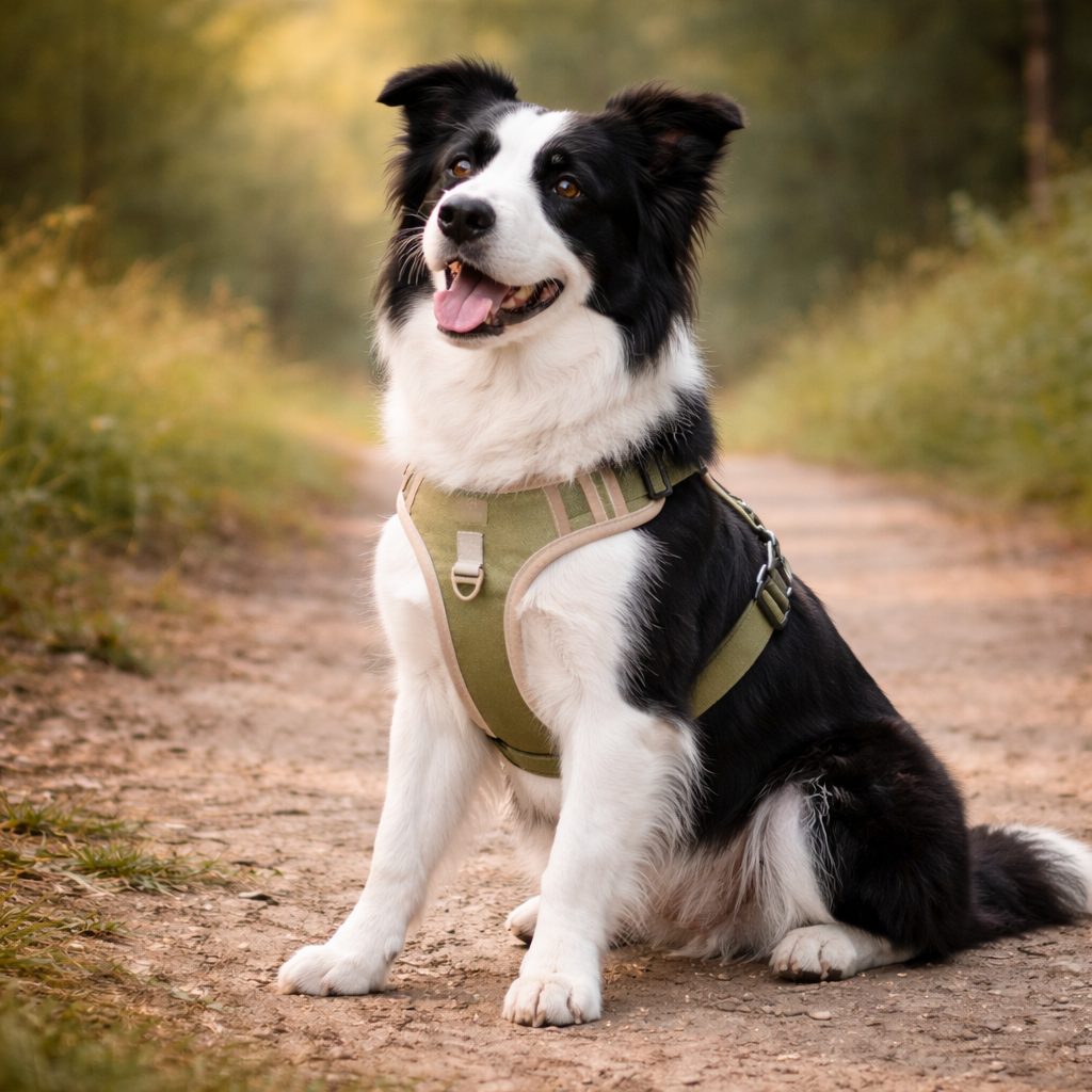 adjustable dog harness for a comfortable fit