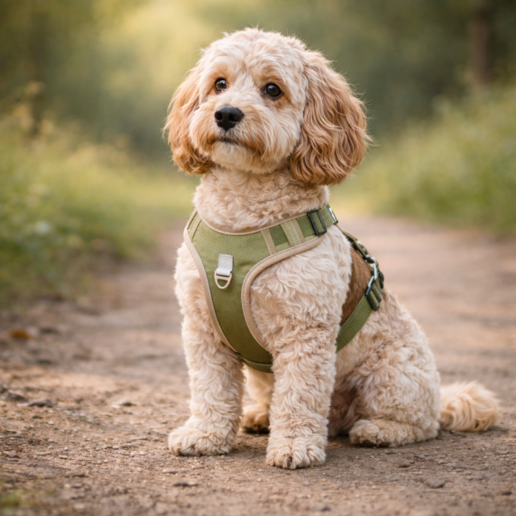 adjustable dog harness for a comfortable fit